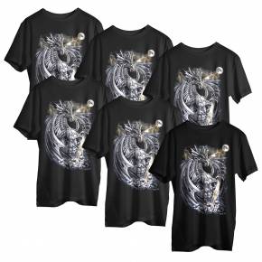 Paket mit 6 T-Shirts der Marke WILD ART5558-W0114