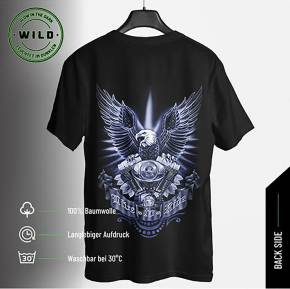 Pack of 6 WILD brand t-shirts ART6072-W505