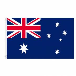 Paket mit 3 Flaggen Australien mit Ösen Art.-Nr. 0700000061a