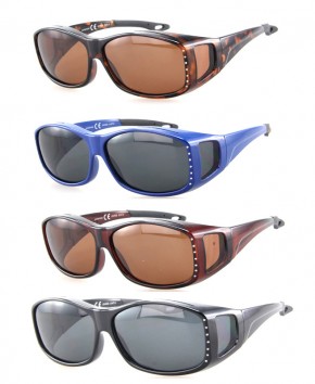 -Paket mit 12 Polarisierte Überziehbrillen Sonnenbrillen Art.-Nr. BM5011A
