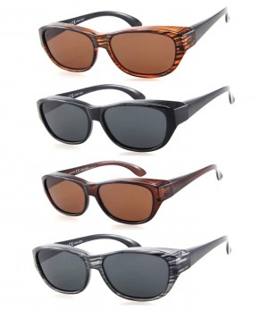 -Paket mit 12 Polarisierte Überziehbrillen Sonnenbrillen Art.-Nr. BM5027