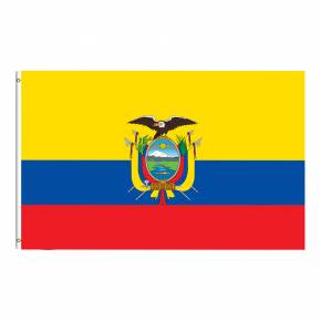 Paket mit 3 Flaggen Ecuador mit Ösen Art.-Nr. 0700000593a