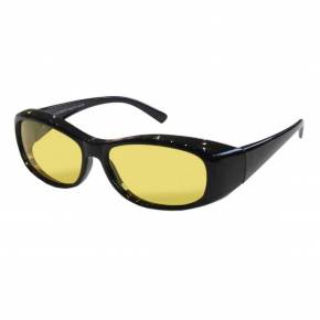 Pack with 12 polarized night vision fit over sunglasses Nr. FO001N-10020
