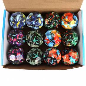 Pack of 12 rubber balls HH2266
