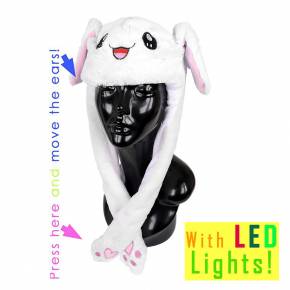 Paket mit 6 Mutzen mit LED-Lichter HWHAT03-000