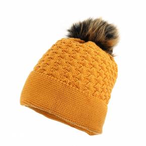 Pack with 3 winter caps M011 701 Mustard