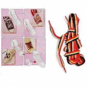 Package with 10 pairs Germany shoelaces MB9327