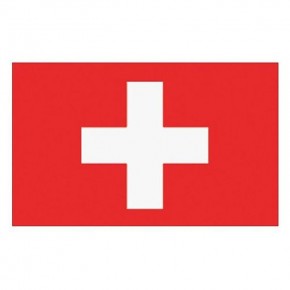 Paket mit 10 Flaggen Schweiz mit Ösen Art.-Nr. 0700000041a