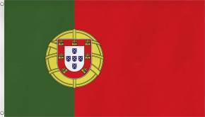 Paket mit 10 Flaggen Portugal mit Ösen Art.-Nr. 0700000351a