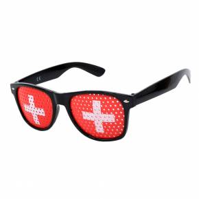 Package with 12 Switzerland fan glasses V1155