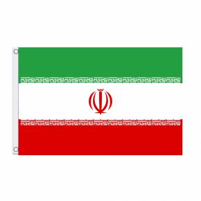 Paket mit 10 Flaggen Iran mit Ösen Art.-Nr. 0700000098a