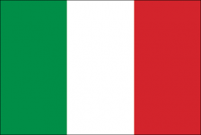 Paket mit 10 Flaggen Italien Art.-Nr. 0700000039