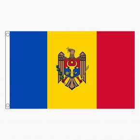 Paket mit 3 Flaggen Republik Moldau mit Ösen Art.-Nr. 0700000373a