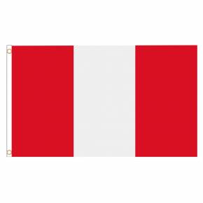 Paket mit 10 Peru Flaggen mit Ösen Art.-Nr. 0700000051a