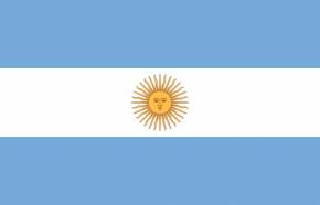 Paket mit 3 Flaggen Argentinien Art.-Nr. 0700000054