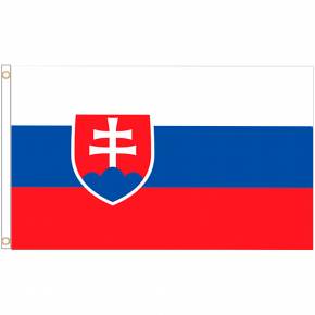 Paket mit 10 Flaggen Slowakei mit Ösen Art.-Nr. 0700000421a